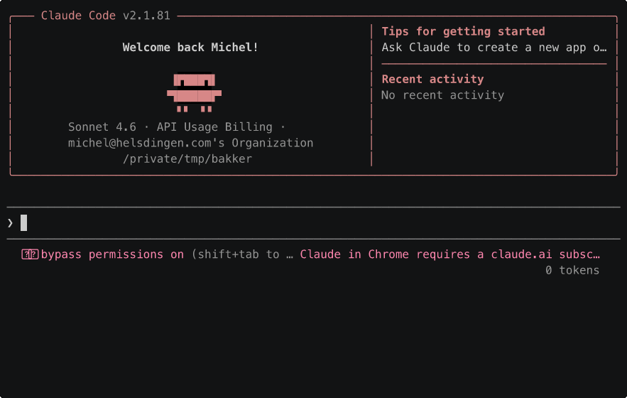 Demo: Claude Code bouwt een bakkerij website met één prompt